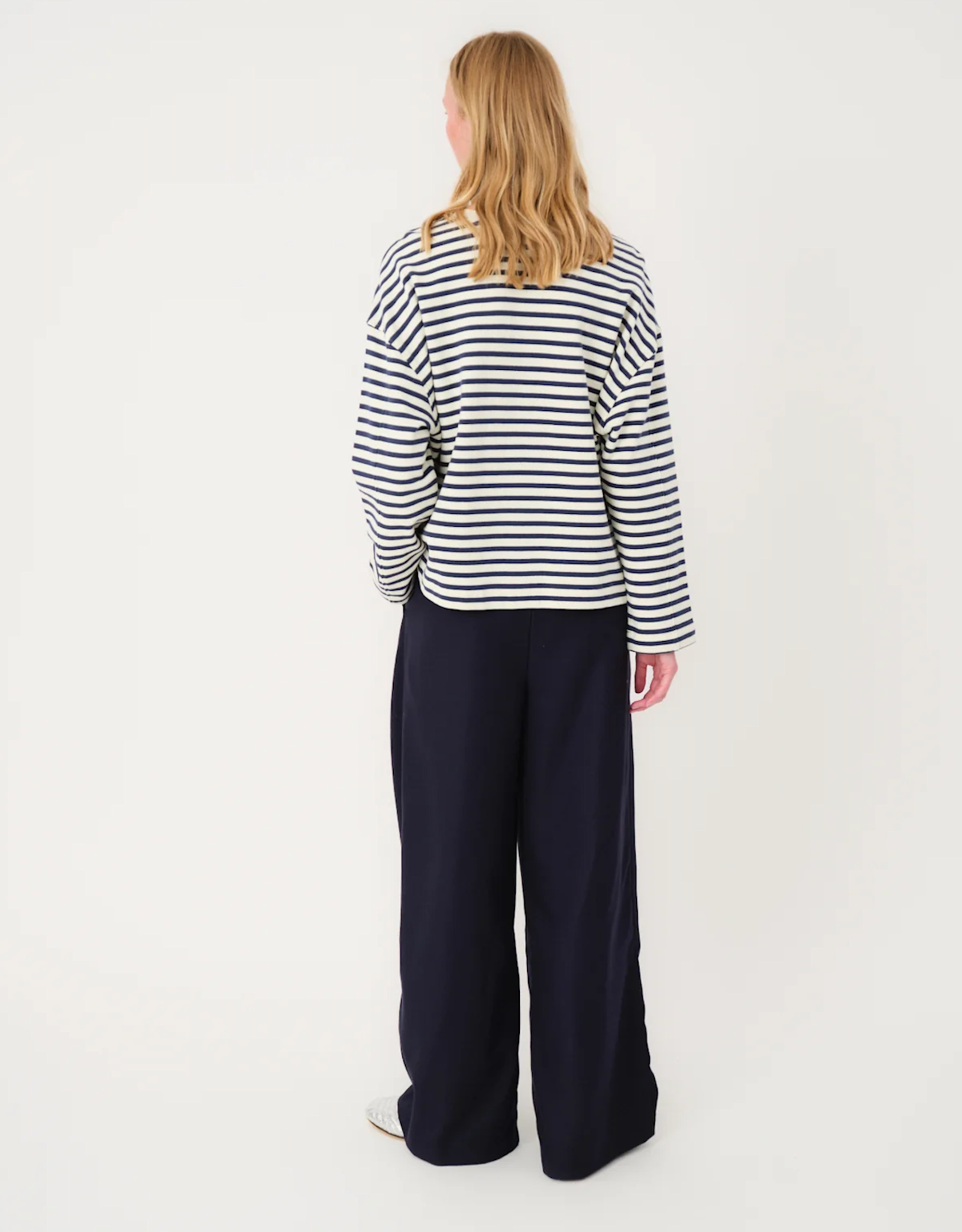 Lollys Laundry Sweater 'Demi' - Dark Blue - Lollys Laundry