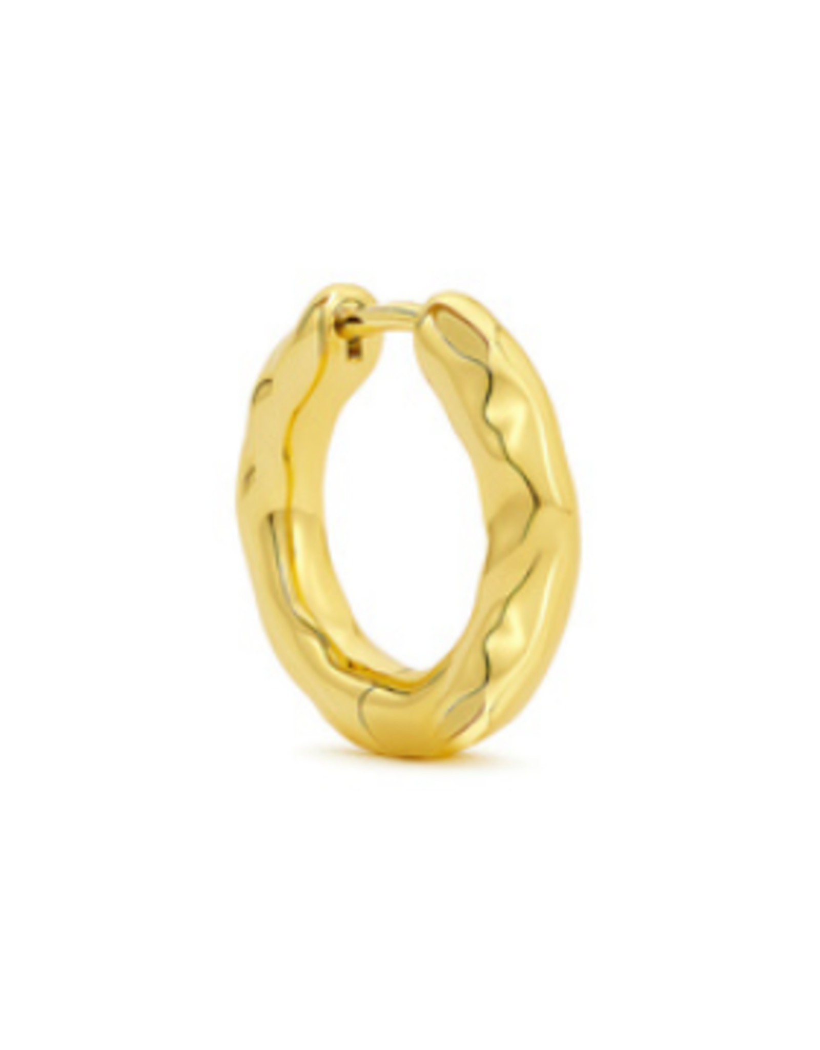 Billion Avenue Molten Kos Earring 20MM - Gold - Billion Avenue