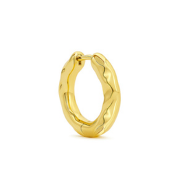 Billion Avenue Molten Kos Earring 20MM - Gold - Billion Avenue