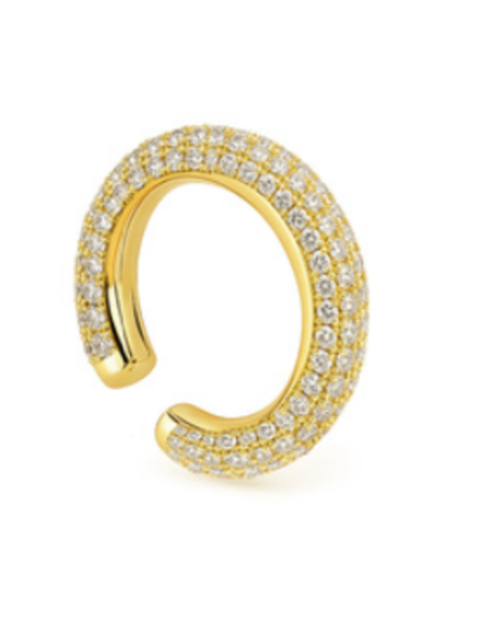 Billion Avenue Kos Diamond Earcuff - Gold - Billion Avenue