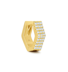 Billion Avenue May Pave Earring - Gold - Billion Avenue