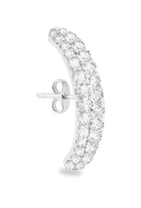 Billion Avenue Vif Diamond Earstud - Silver - Billion Avenue