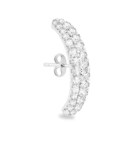 Billion Avenue Vif Diamond Earstud - Silver - Billion Avenue