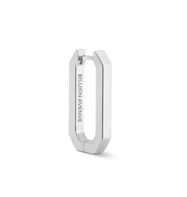 Billion Avenue Octa Short Earring - Silver - Billion Avenue