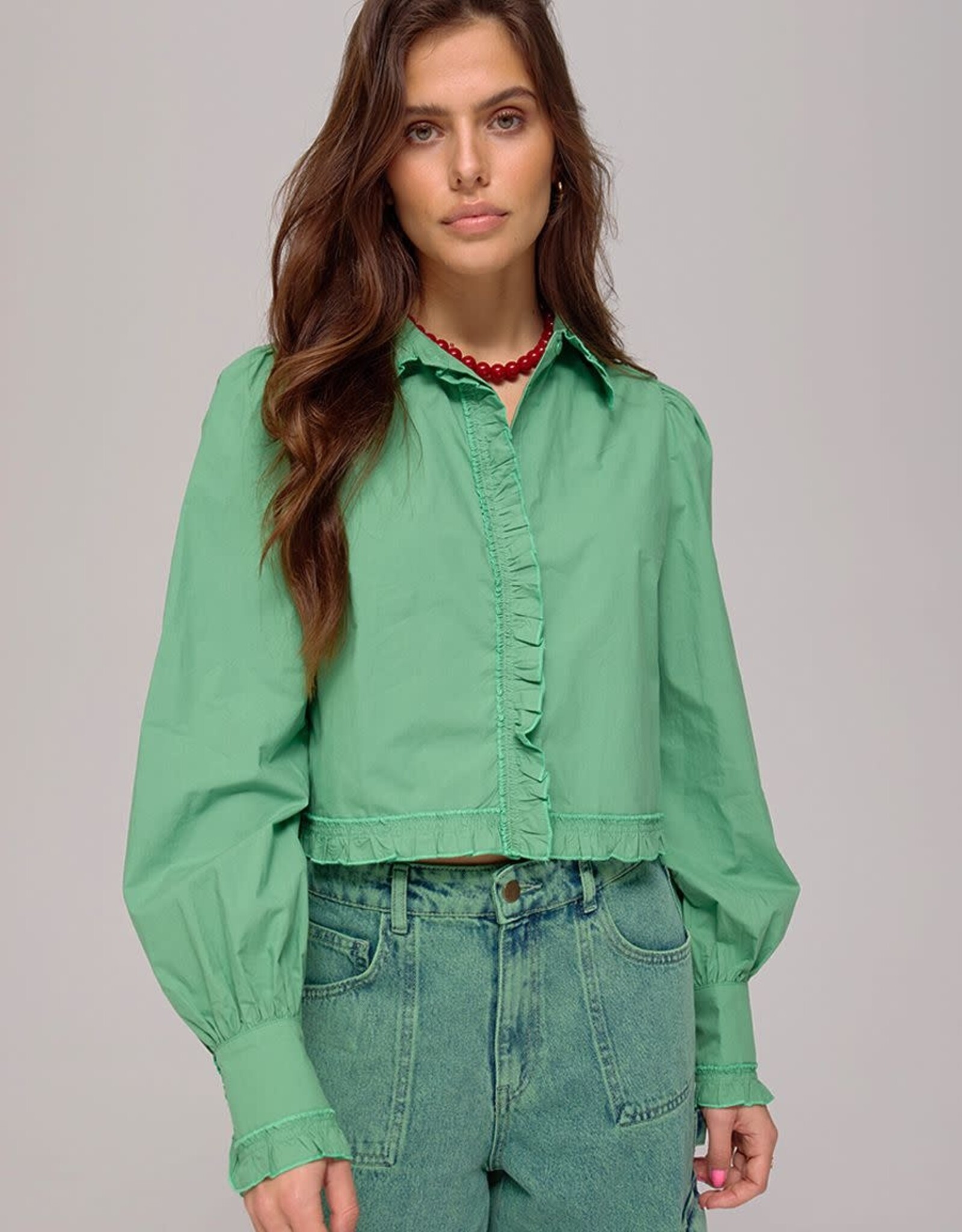 Harper&Yve Blouse 'Ellie' - Peppermint Green - Harper&Yve