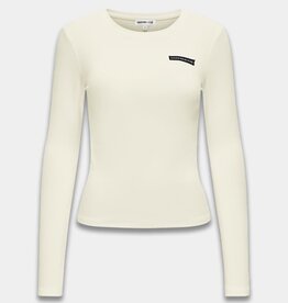 Harper&Yve T-Shirt Lange Mouw 'Lolita' - Ecru - Harper&Yve