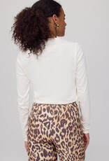 Harper&Yve T-Shirt Lange Mouw 'Lolita' - Ecru - Harper&Yve
