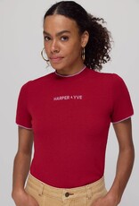 Harper&Yve T-Shirt 'Cammy' - Ruby Red - Harper&Yve