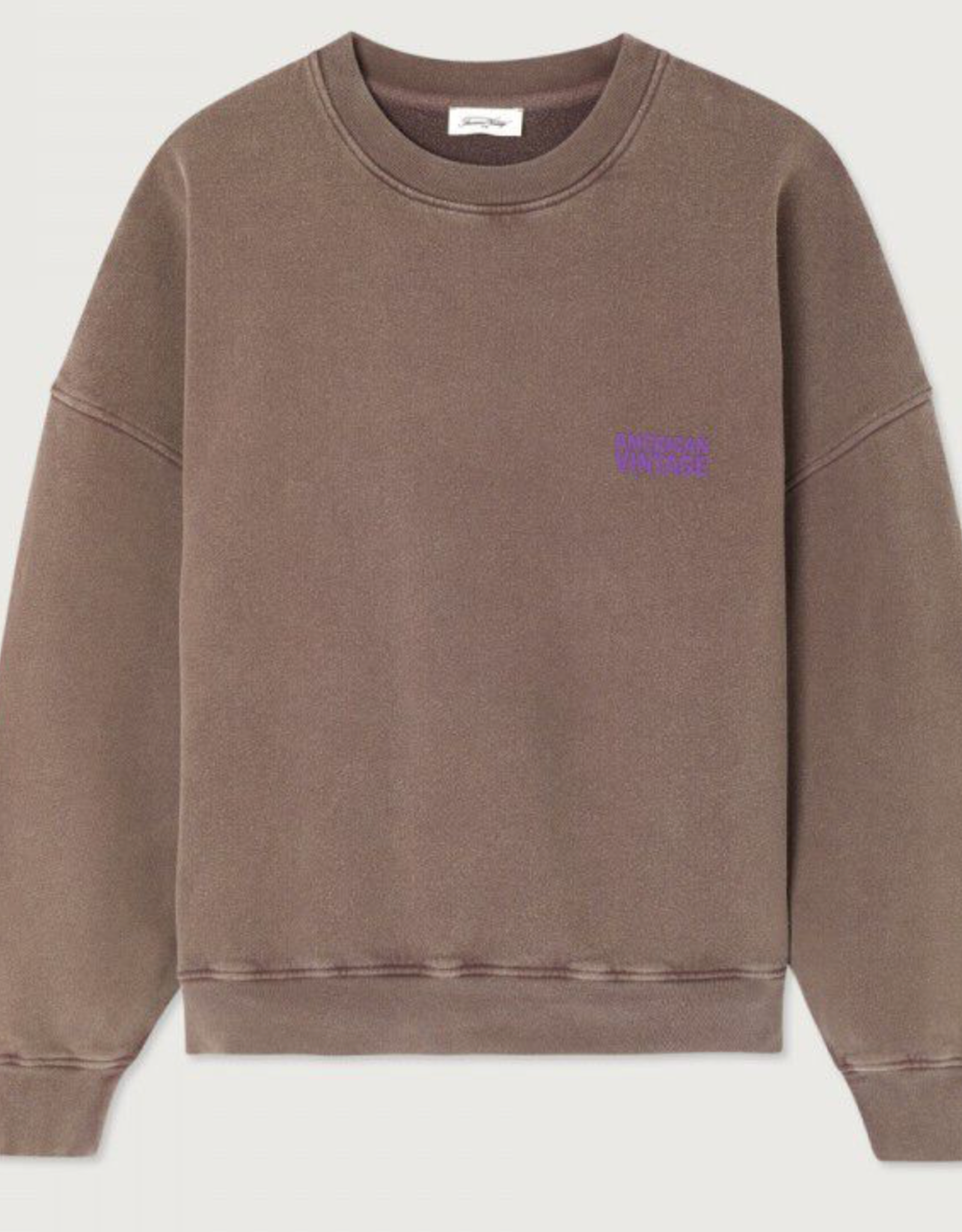 American Vintage Sweater 'Plizzy' - Chataignier Vintage - Pli03C - American Vintage