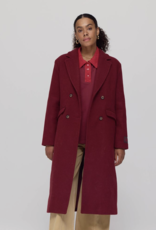 Harper&Yve Mantel 'Hazel' - Wine Berry - Harper&Yve