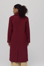Harper&Yve Mantel 'Hazel' - Wine Berry - Harper&Yve