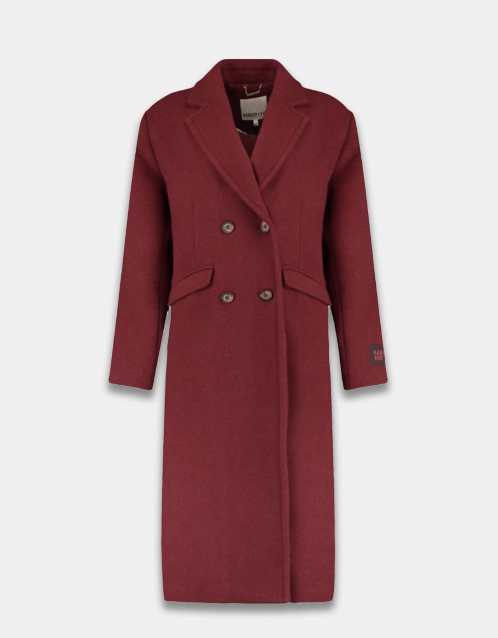 Harper&Yve Mantel 'Hazel' - Wine Berry - Harper&Yve