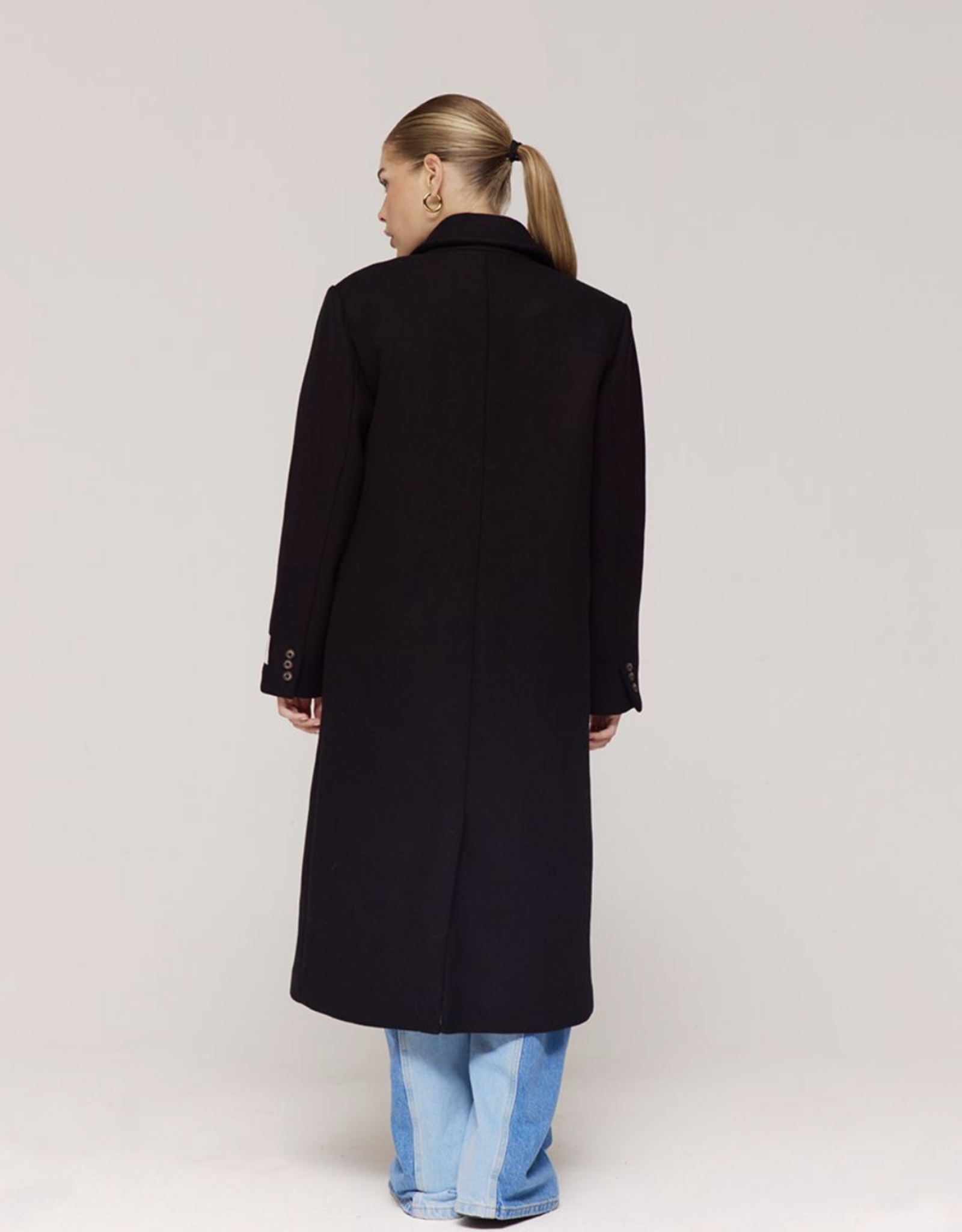 Harper&Yve  Mantel 'Hazel' - Black - Harper&Yve