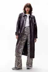 Catwalk Junkie Jacket Long 'Vegan Leather' - Fudge - Catwalk Junkie