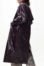 Catwalk Junkie Jacket Long 'Vegan Leather' - Fudge - Catwalk Junkie