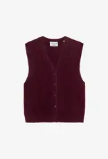 Catwalk Junkie Spencer V-Neck 'Fuzzy' - Winetasting - Catwalk Junkie