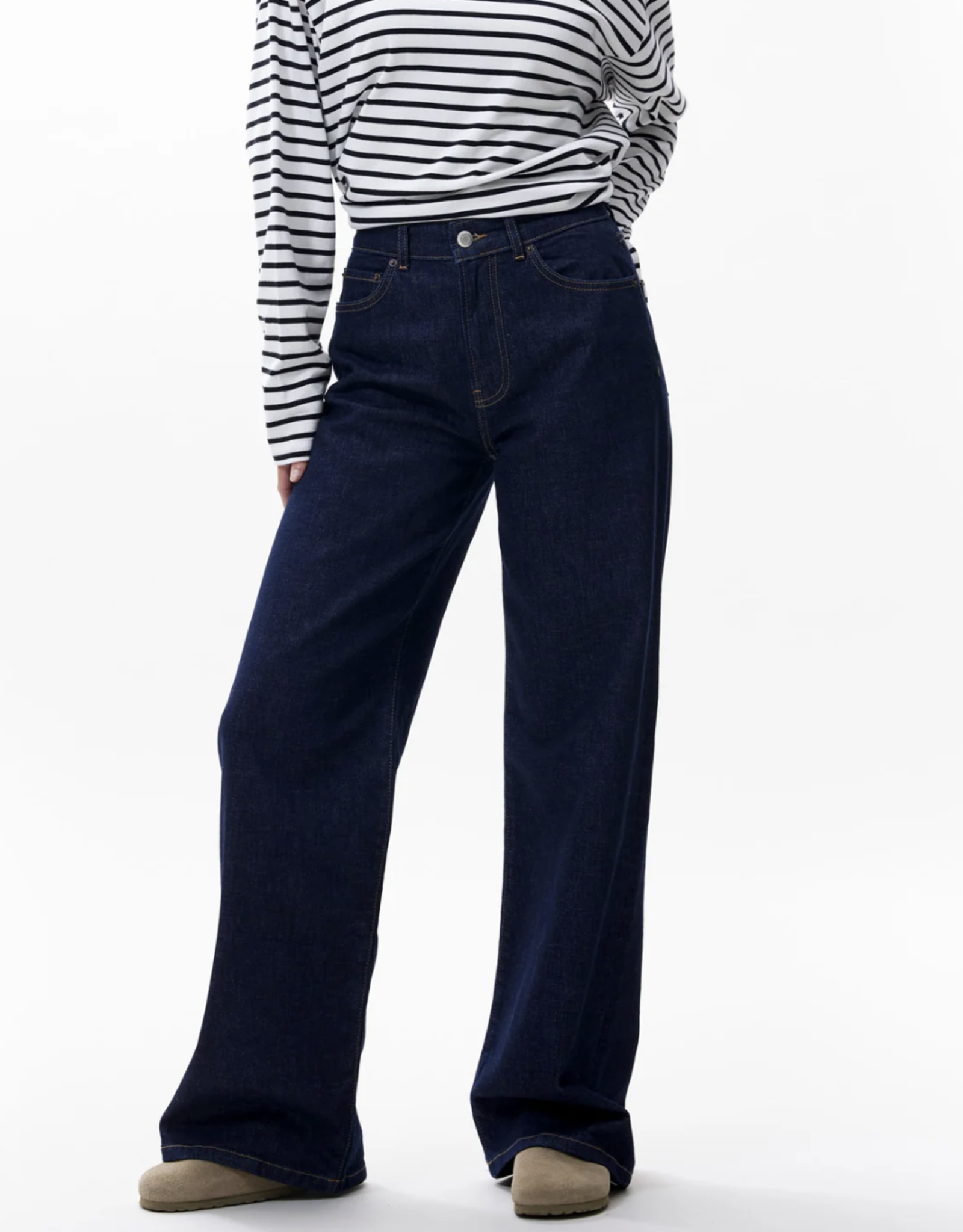 Catwalk Junkie Jeans 'Loose Fit'  - Dark Blue - Catwalk Junkie