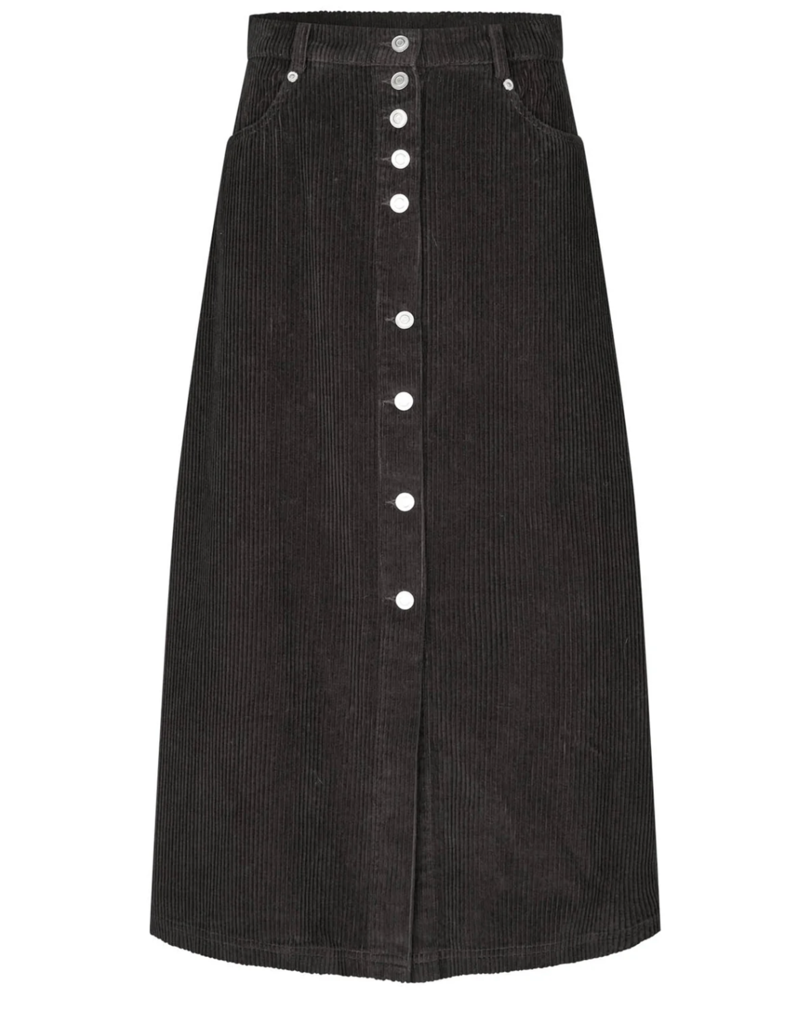 Lollys Laundry Rok Maxi 'Una' - Dark Mokka - Lollys Laundry