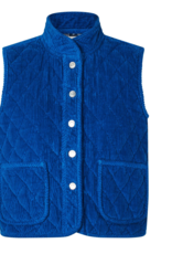 Lollys Laundry Waistcoat 'Cairo' - Neon Blue - Lollys Laundry