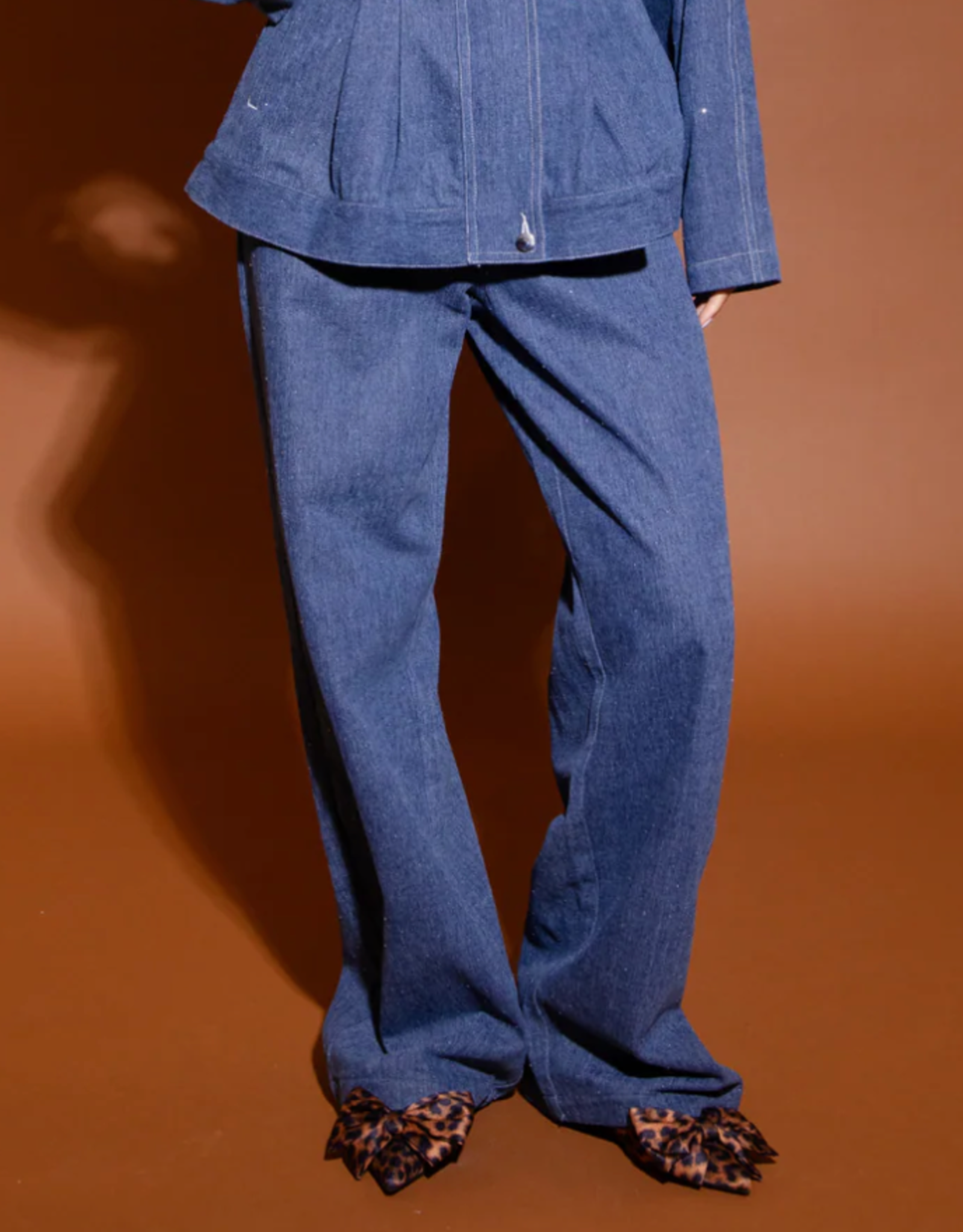 Studio Amaya Broek 'Mies' - Blue - Studio Amaya
