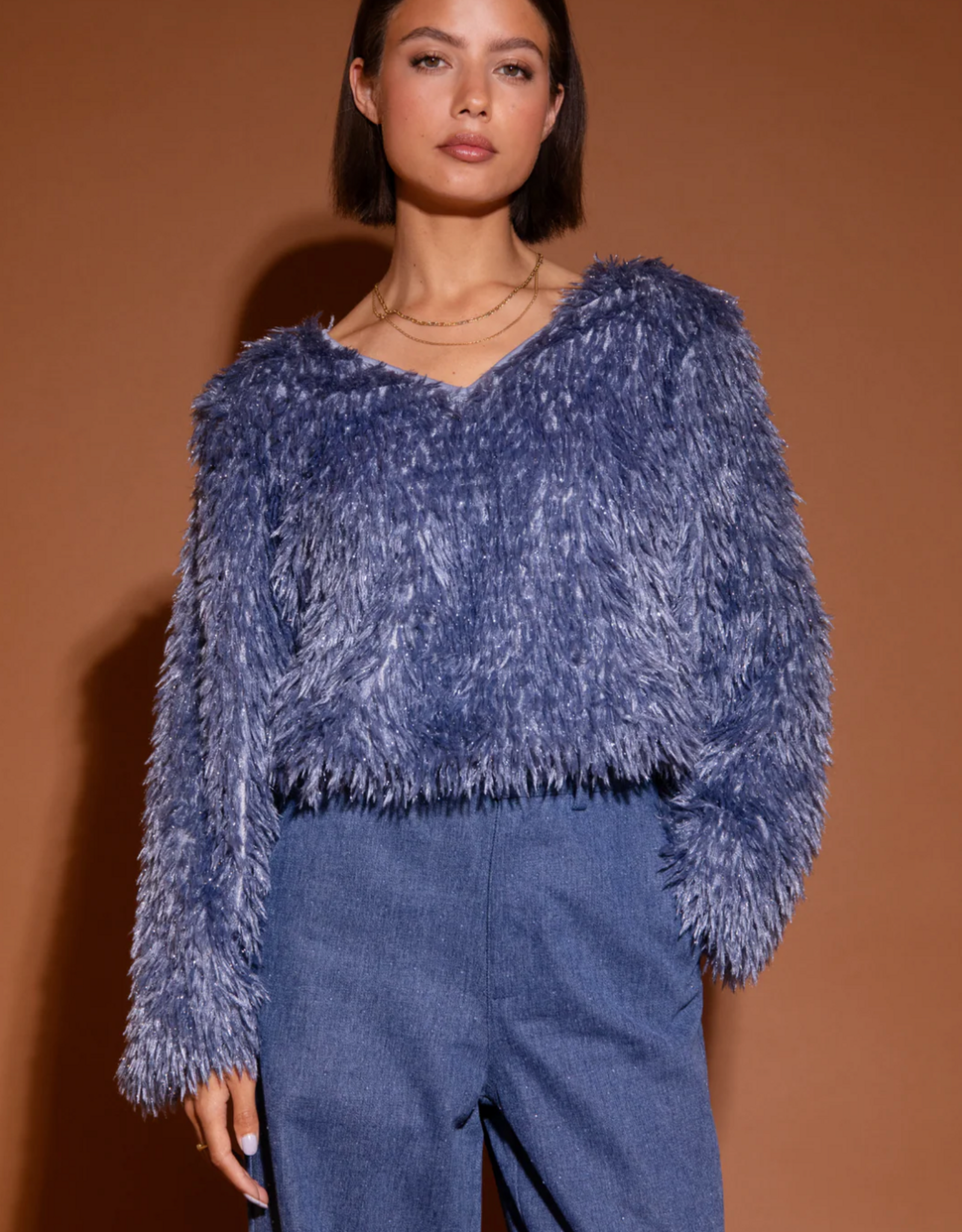 Studio Amaya Top 'Bridget' - Blue - Studio Amaya