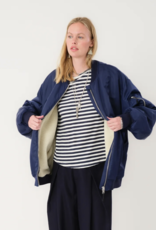 Lollys Laundry Bomber 'Lila' - Dark Navy - Lollys Laundry