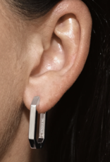 Billion Avenue Octa Short Earring - Silver - Billion Avenue