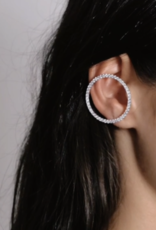 Billion Avenue Kay Diamond Earstud Right - Silver - Billion Avenue Billion Avenue Kay Diamond Earstud Right - Silver - Billion Avenue