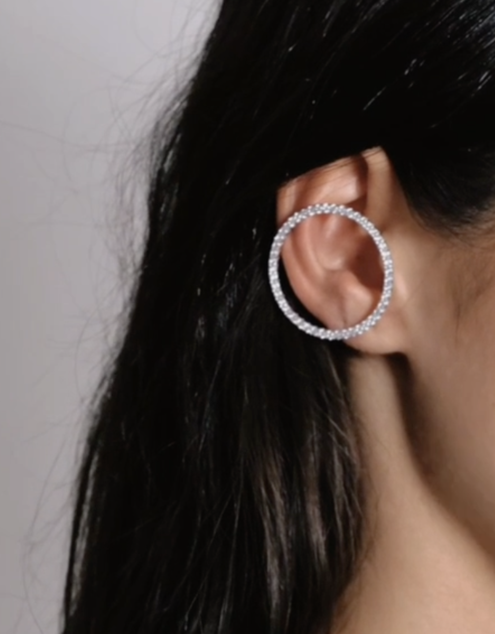 Billion Avenue Kay Diamond Earstud Right - Silver - Billion Avenue