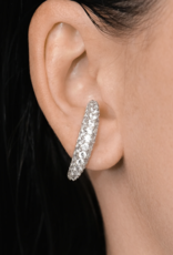 Billion Avenue Vif Diamond Earstud - Silver - Billion Avenue