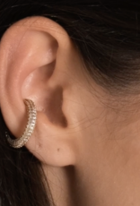 Billion Avenue Kos Diamond Earcuff - Gold - Billion Avenue