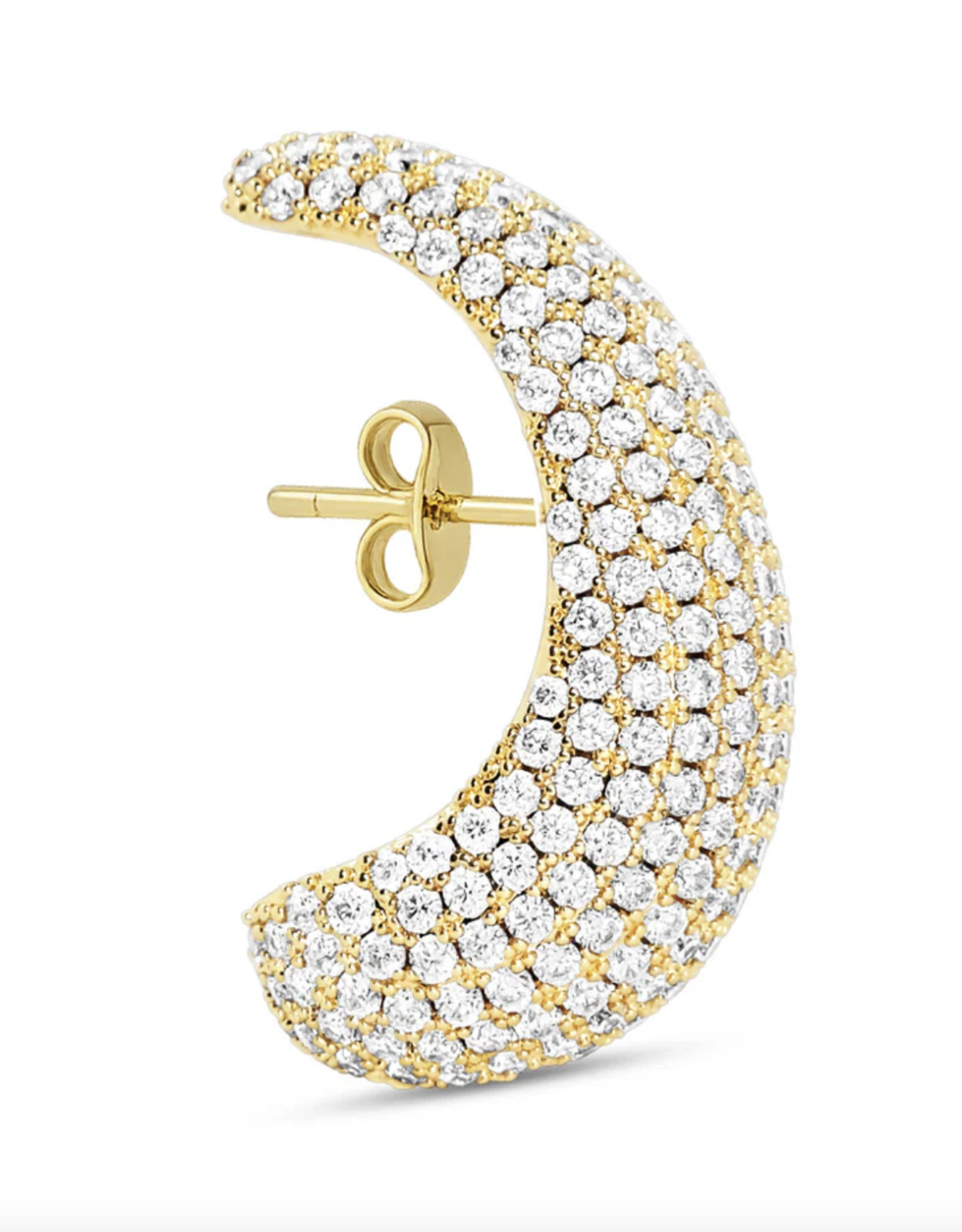 Billion Avenue Bulb Diamond Earstud - Gold - Billion Avenue