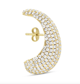 Billion Avenue Bulb Diamond Earstud - Gold - Billion Avenue