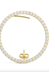 Billion Avenue Kay Diamond Earstud Right - Gold - Billion Avenue