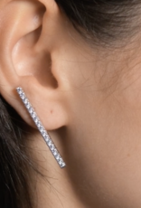 Billion Avenue Bari Diamond Earstud - Gold - Billion Avenue