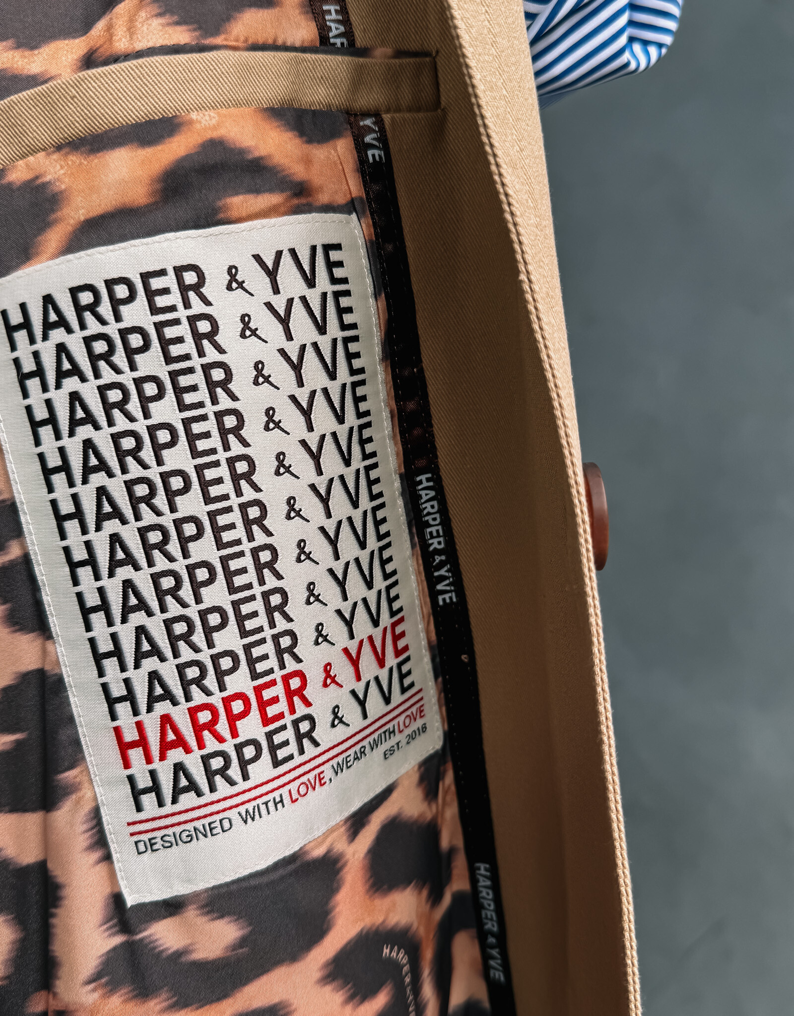 Harper&Yve Trenchcoat 'Tracy' - Beige - Harper&Yve