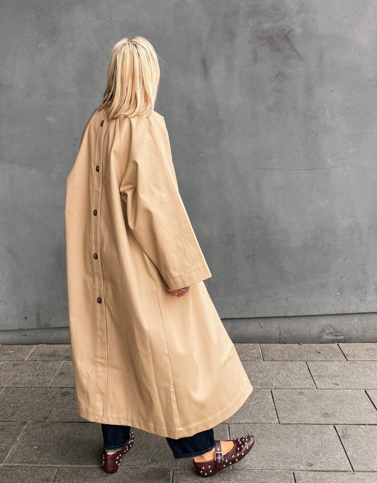 Harper&Yve Trenchcoat 'Tracy' - Beige - Harper&Yve