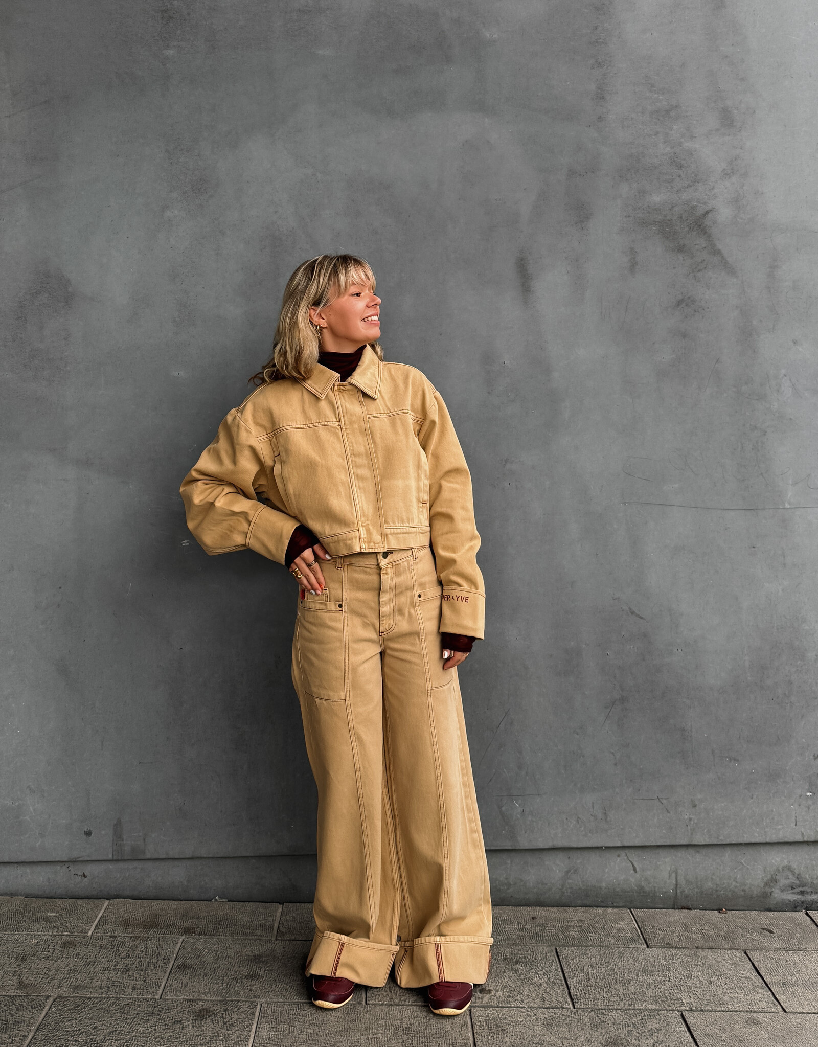 Harper&Yve Jacket 'Fiona' - Beige - Harper&Yve