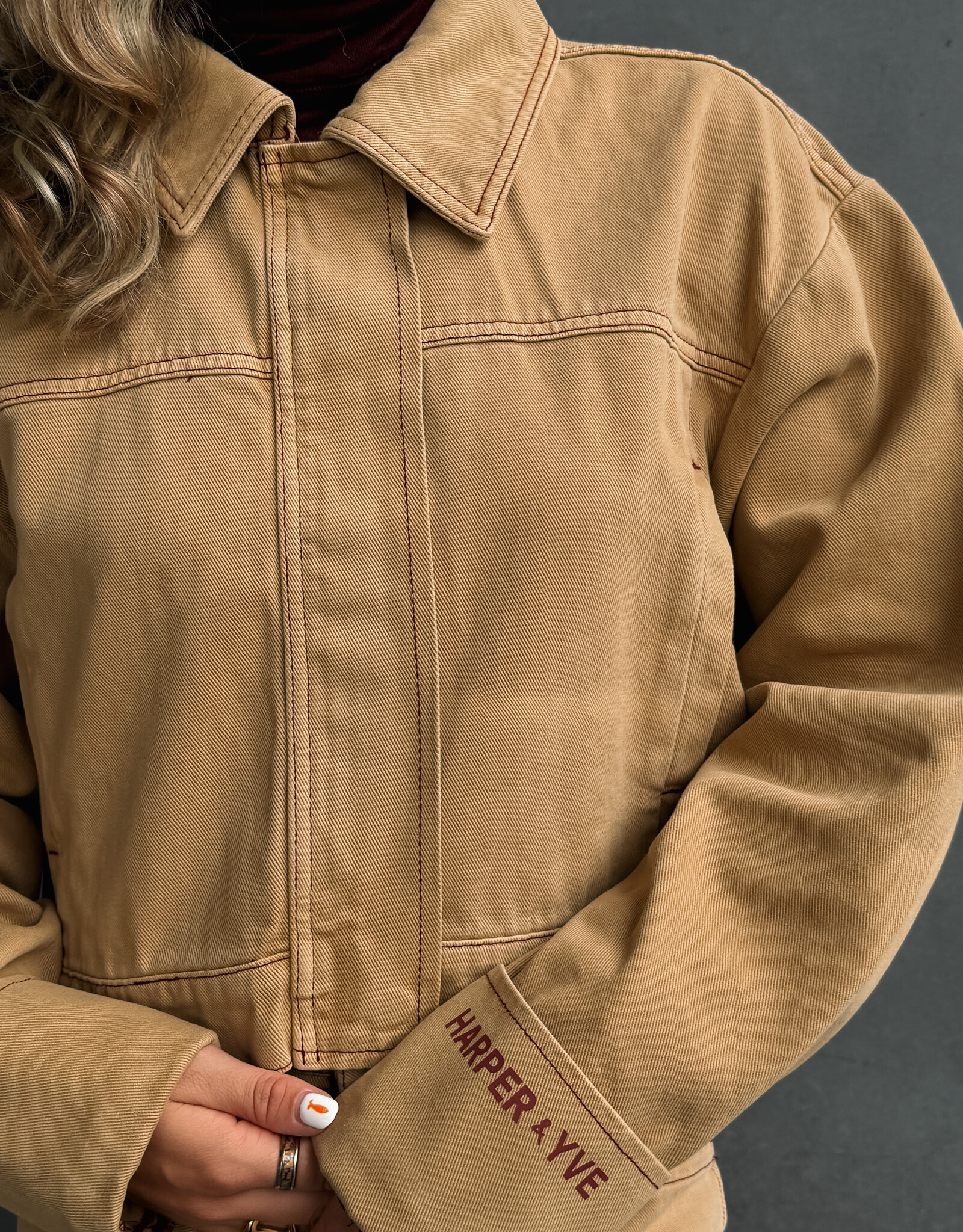 Harper&Yve Jacket 'Fiona' - Beige - Harper&Yve
