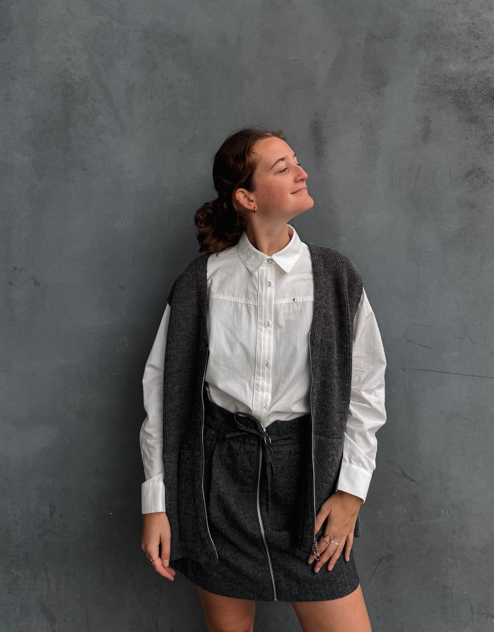 Laure+Max Blouse 'Cira' - Blanc - Laure+Max