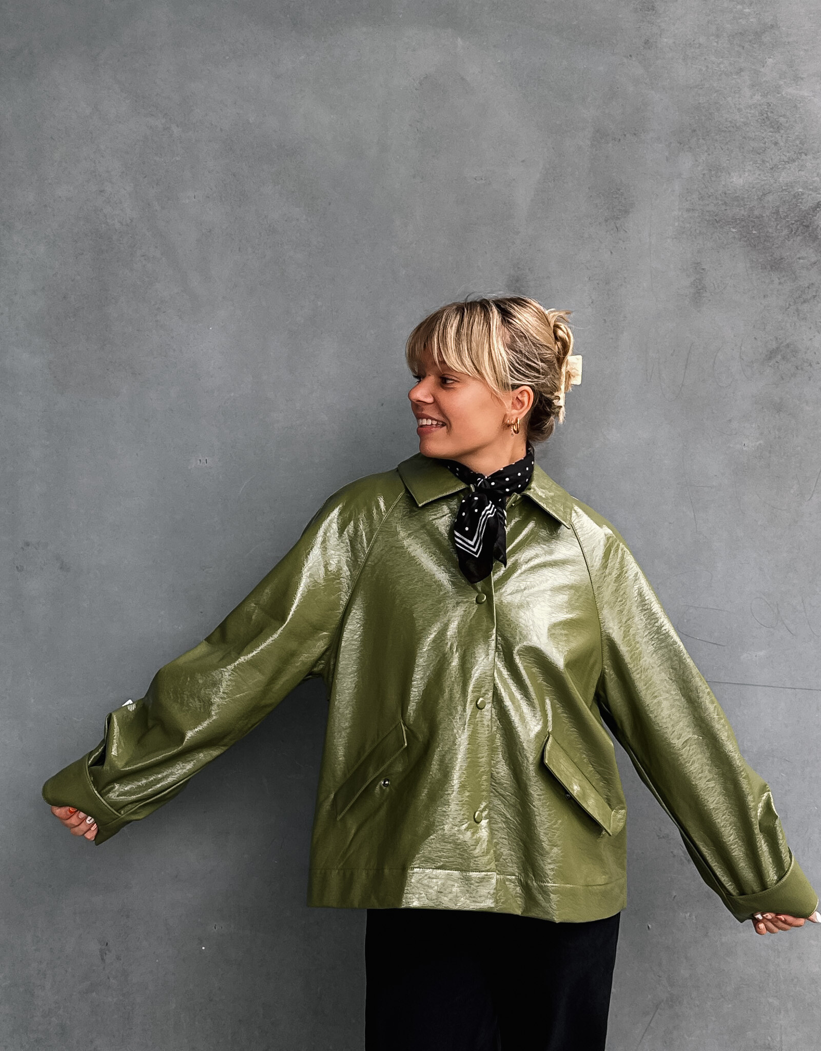Becksöndergaard Sjaal 'Devi Cotta' - Black - Beck Söndergaard
