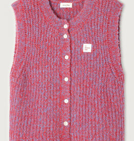American Vintage Cardigan 'East' - Piment Mouline - East19MM - American Vintage