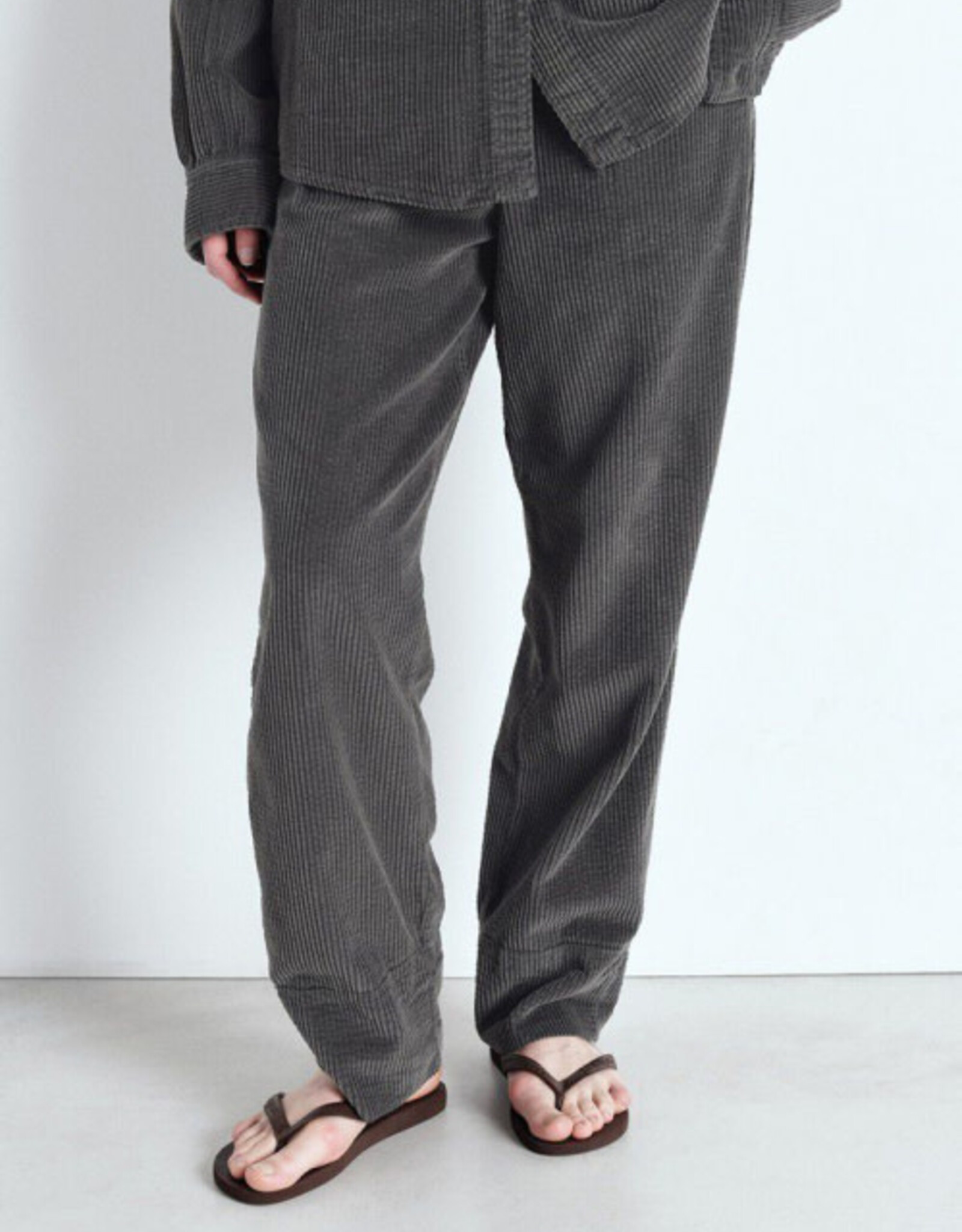 American Vintage Broek 'Padow' - Carbone Vintage - Pado137 - American Vintage