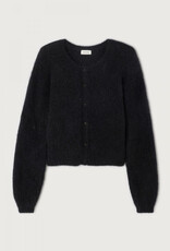American Vintage Cardigan 'Niby' - Noir - Nib19C - American Vintage