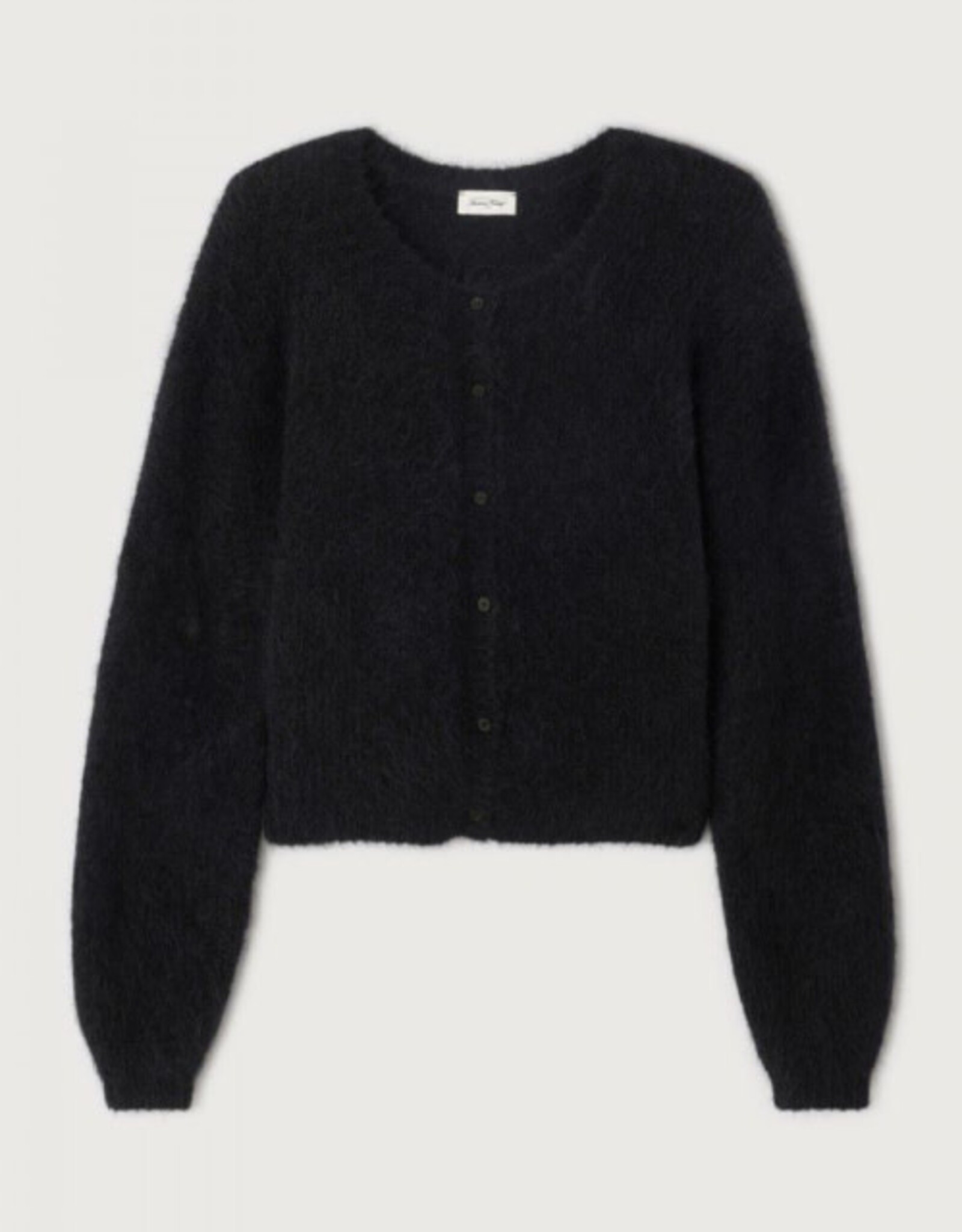 American Vintage Cardigan 'Niby' - Noir - Nib19C - American Vintage