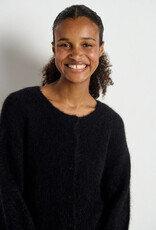 American Vintage Cardigan 'Niby' - Noir - Nib19C - American Vintage