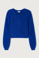 American Vintage Cardigan 'Niby' - Bleu Roi Chine - Nib19C - American Vintage