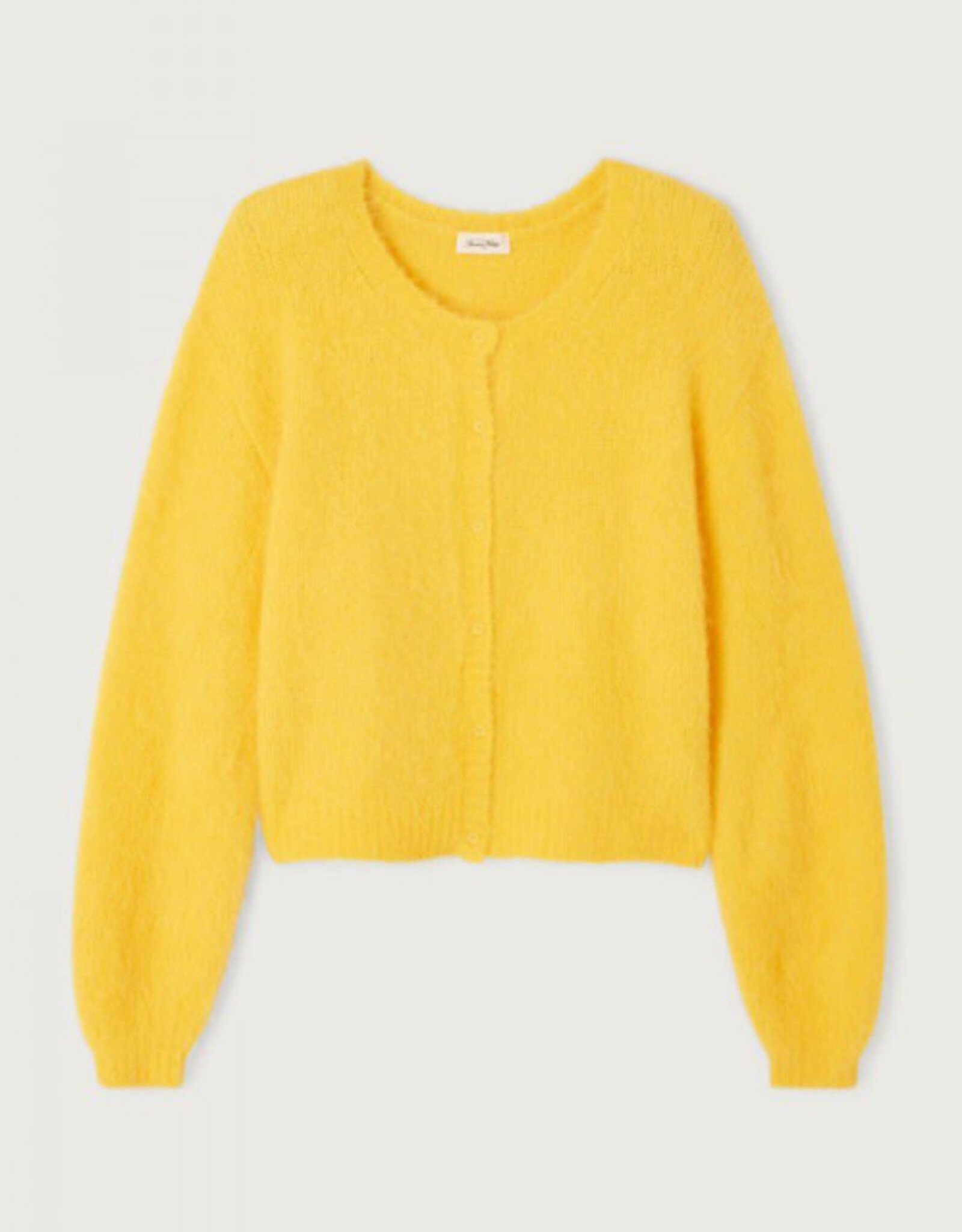 American Vintage Cardigan 'Niby' - Pissenlit - Nib19C - American Vintage