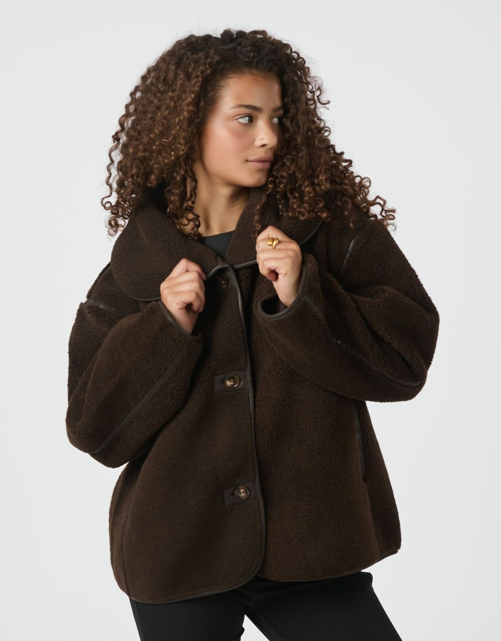 Jacket 'Edmund' - Dark Brown - Neo Noir