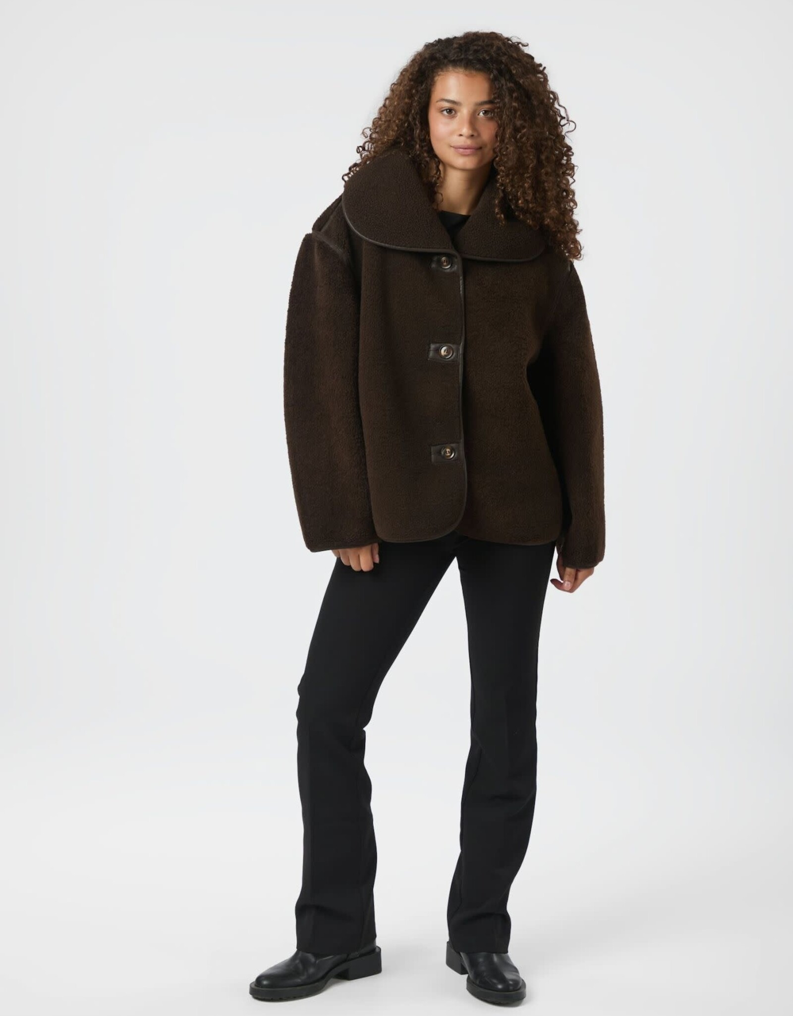 Jacket 'Edmund' - Dark Brown - Neo Noir
